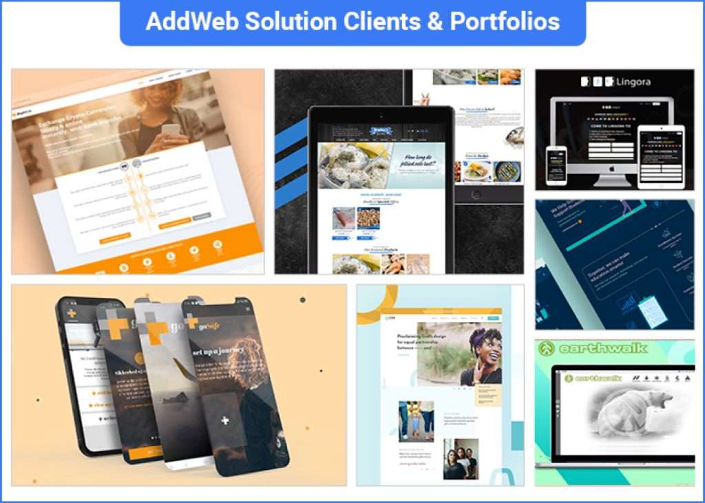 AddWeb Solution Clients & Portfolios