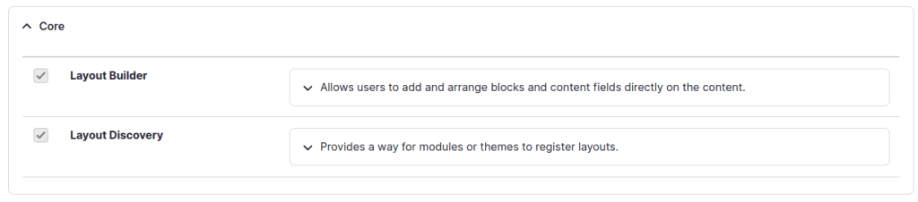 Enable and Configure Modules