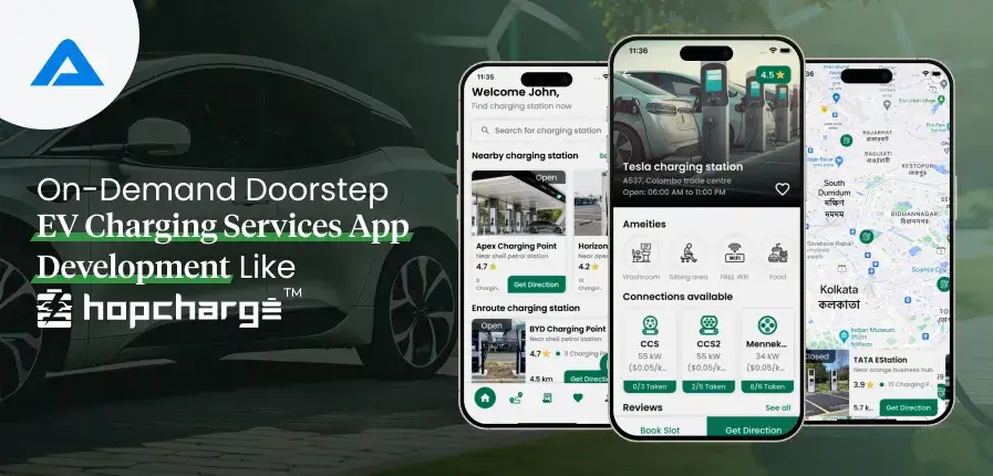 EV Charging Services App Development